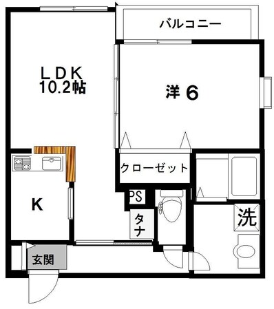 ガーデンケヤキの物件間取画像